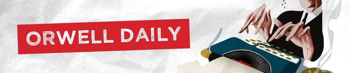 George Orwell tweet media