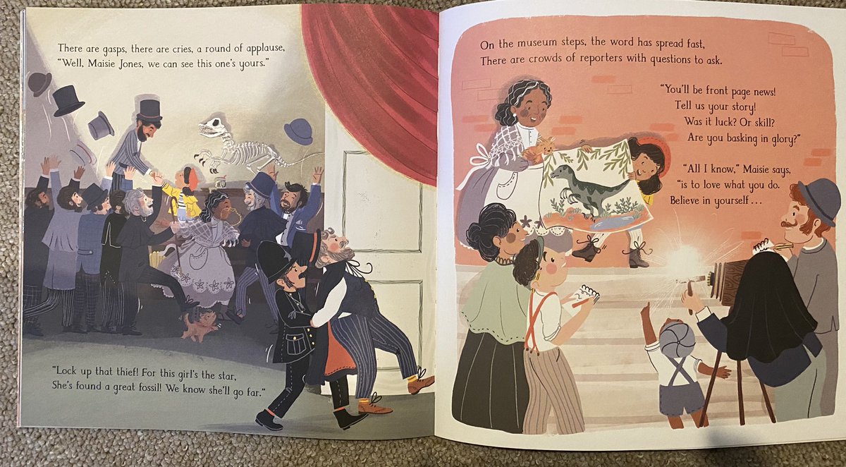 melissacreate15's tweet photo. Love Lily Murray and Jenny Lovlie books #picturebooksmatter. This new story has added bonus of connecting with Mary Anning. And be great for promoting discussion about women in science not being treated fairly. @MaryMyatt @smithsmm @PaulWat5 @MrsEYFS @LTeacher123 @CazBlue2 https://t.co/FP5YlWEVlJ