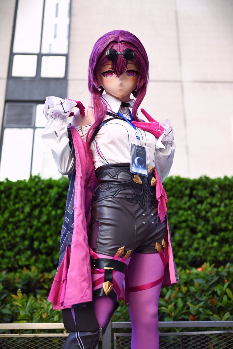 Misaka93222766's tweet image. 挤牙膏 国庆广州（
📷： @f1ost1
头： @sakura_ingnai 
#kigurumi #崩坏星穹铁道 #卡芙卡