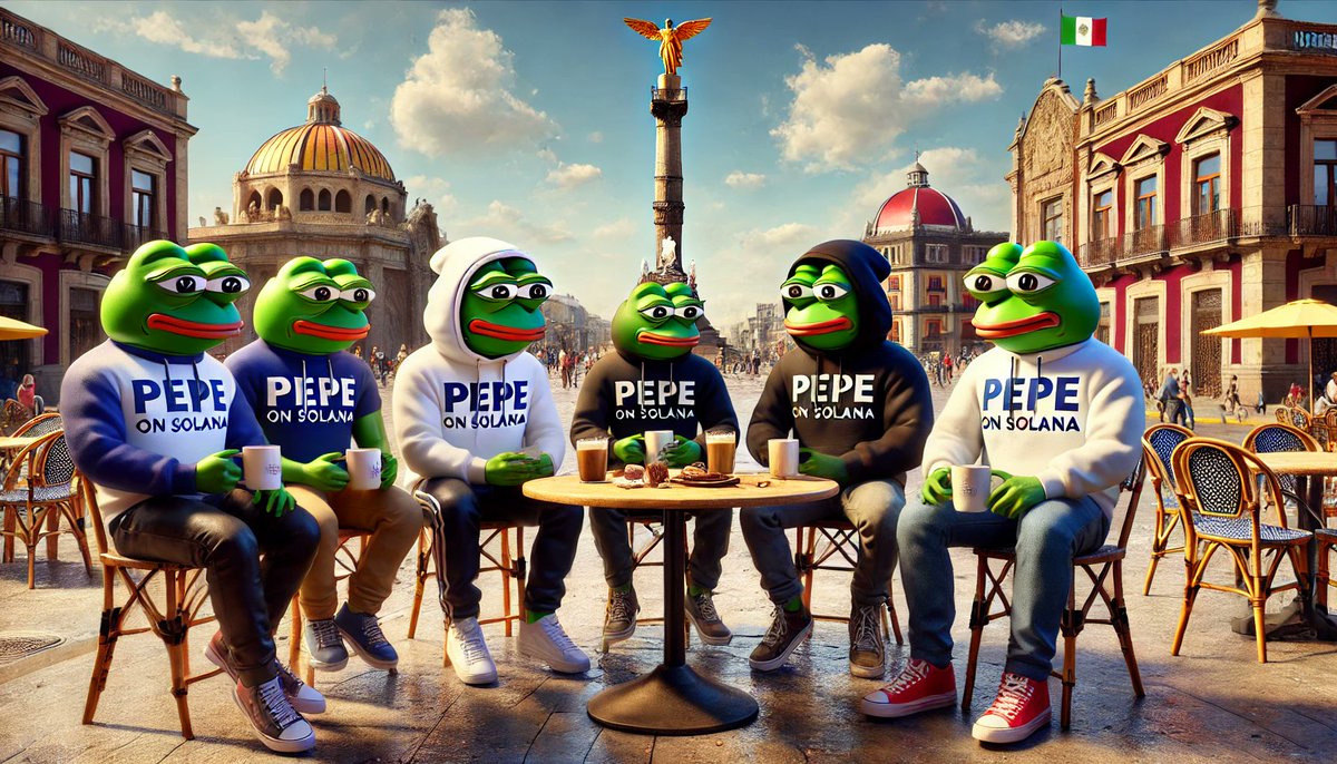 PepeOnSOL's tweet photo. Pepegang all over the world! ♥️
#Pepe #pepeOG #Pepesol #pepeonsol https://t.co/hiy4wtbYXC