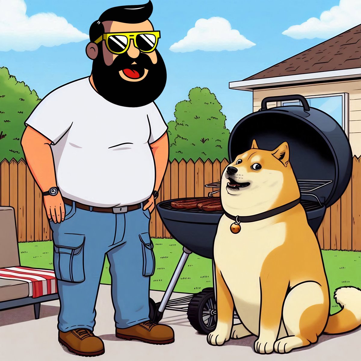 TheDadbodtoken's tweet photo. $DADBOD has just set up the grill and wants to see if you guys can come close to our telegram dad joke bot

30 #usdt each for the 5 best dad jokes!! 

Rules:

🍺Caption this post with your very best or worst  #dadjokes 
🍟 Tag 3 people in this post
🍕 Follow @TheDadbodtoken 
🍔 Join the Telegram https://t.co/Wmv9VzQpMP

#Giveaway #Competition #ETH #memecoin #MemeCoinSeason