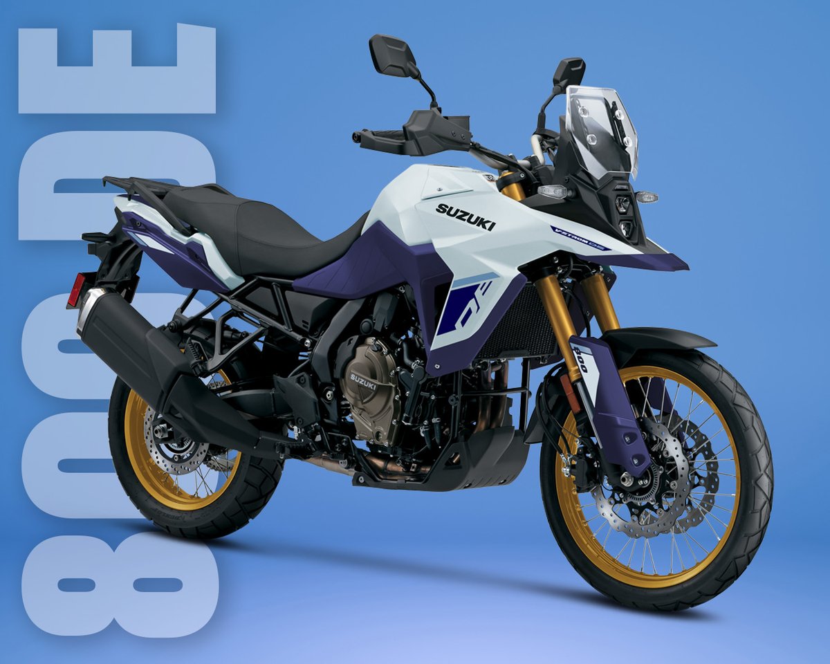suzukicycles's tweet image. Unleash Your Adventure with the 2024 Suzuki V-STROM 800DE!

Designed to handle any road, any time, the all-new V-STROM 800DE brings you power, comfort, and control like never before.  

Learn more at SuzukiCycles.com

#Suzuki #SuzukiCycles #VSTROM