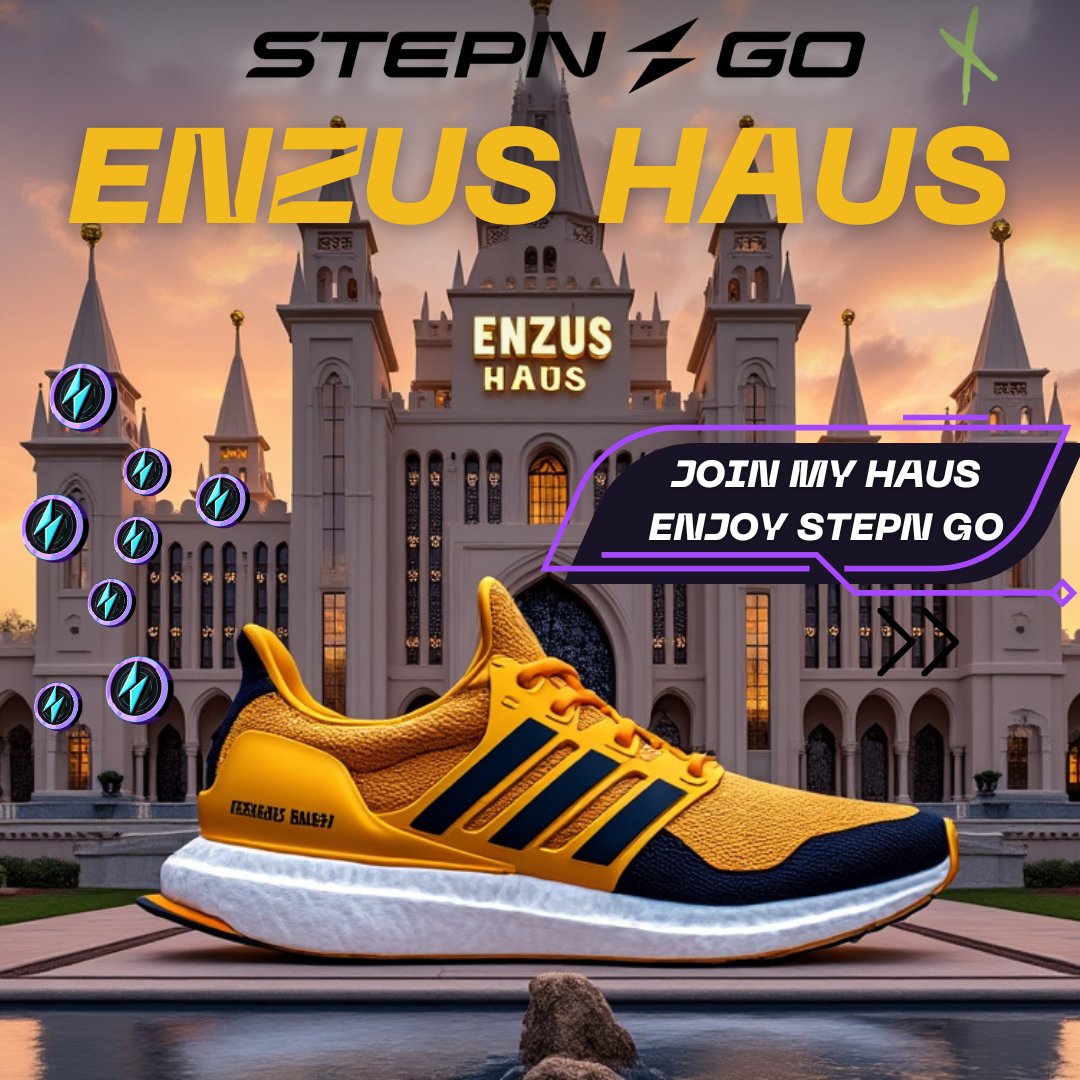 Enzus93's tweet photo. 🚨 GIVEAWAY ALERT 🚨
Finally it's time to join #STEPNGO ENZUS 𝗛𝗔𝗨𝗦:
🔸Casio GENESIS 
🔸14 Days
🔸4 Energy
🔸10% Guest $GGT

⤵️ Follow 
@Stepnofficial
 & 
@Enzus93 
  
❤️ Like & Retweet
👫 Tag 2 friends
🎙️ Comment with your "WHY" you are the perfect Guest in my #STEPNGOHaus
🗓️ Until November 3

Tips: Stay tuned and turn on notifications on my posts!