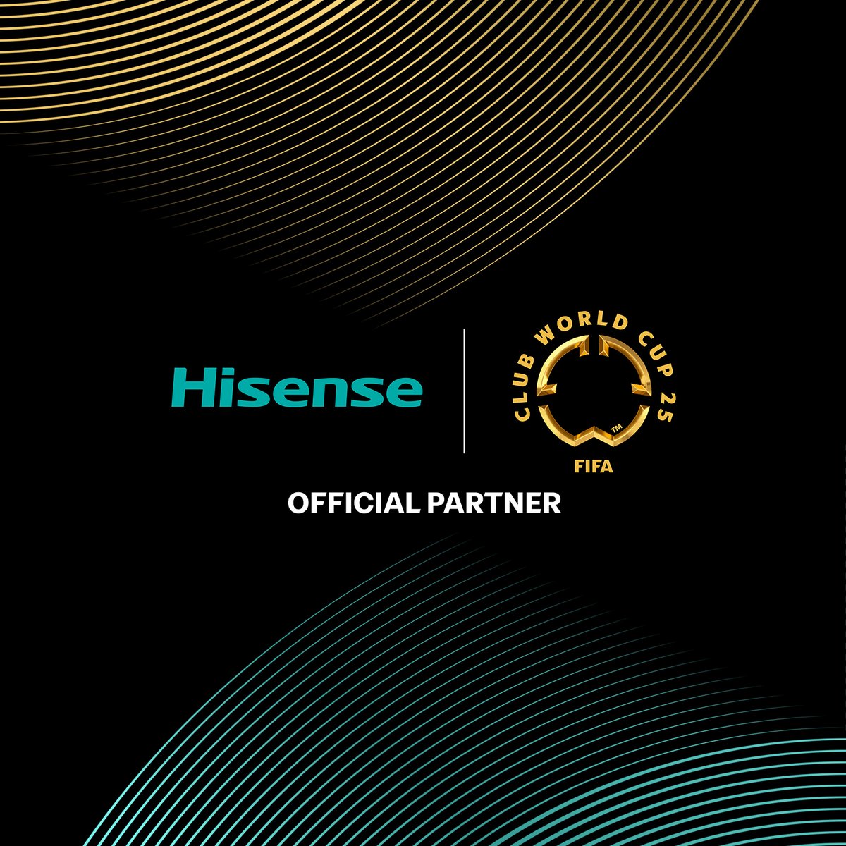 📷 È ufficiale! #Hisense scende in campo come partner della FIFA Club World Cup 2025™! 

Con i nostri TV, laser display, frigoriferi e climatizzatori, portiamo qualità e innovazione sulla scena mondiale

#HisenseItalia #FIFACWC #OfficialPartner #Technology #HisenseMoreThanABrand