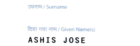 imASHIS_AJ's tweet photo. @flyspicejet  I have booked flight SG 18 from COK to DXB on November 7, my passport has only given name(s) and no surname.
I've given the first name and last name as the given name(s) in my passport like this 
Mr Ashis Jose Ashis Jose as per naming policy,  please confirm its OK https://t.co/lSdZBsGBKd
