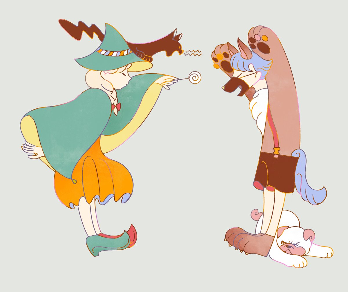 ハロウィンバトル！
 #Halloween #illustration