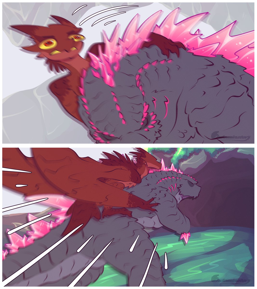 Endominator1's tweet photo. Egg-pilogue  [2/3]

#Godzilla #Rodan #Rodzilla #Mothra #Monsterverse #ゴジラ https://t.co/4mft1U0z9G