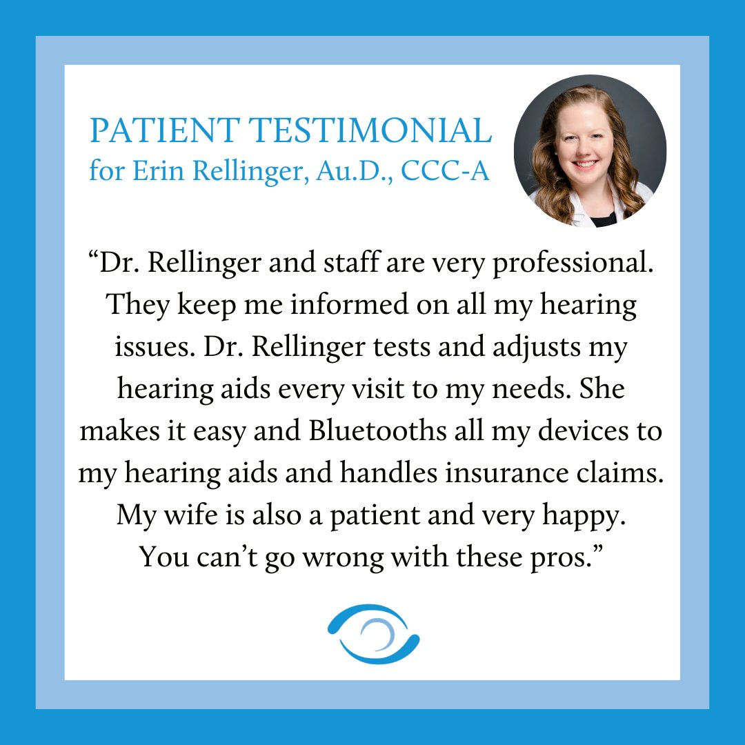 EyeAtlanta's tweet image. Sharing a wonderful review for Dr. Erin Rellinger! 🌟

Learn more about Dr. Rellinger: atlhearing.net/meet-our-team