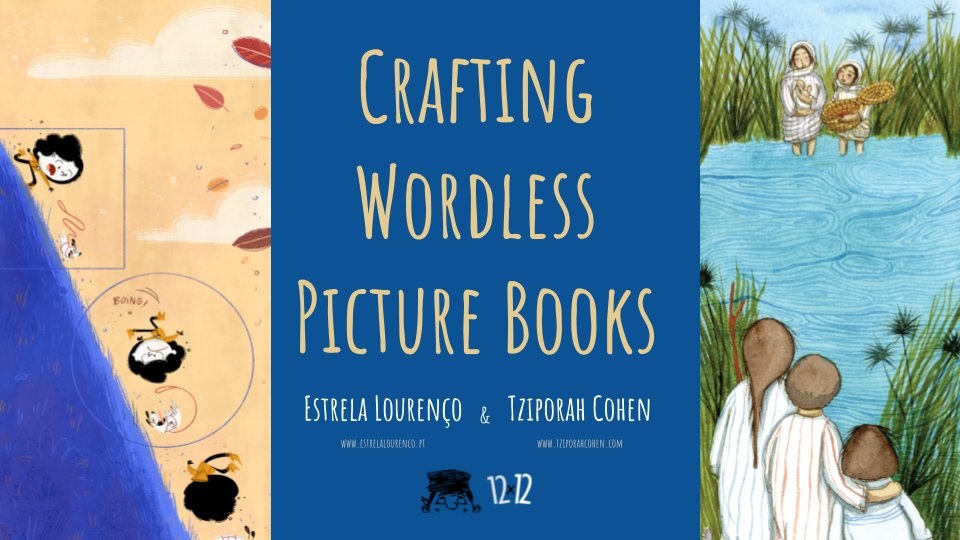 Tziporah Cohen (@tzippymfa) on Twitter photo Are you a #12x12 Picture Book Challenge member? Join me and <a href="/LourencoEstrela/">Estrela Lourenco</a> this Friday at 1:00 EST for our joint webinar about crafting wordless picture books.
And if you're writing picture books and you're NOT a #12x12 member, check it out here: 12x12challenge.com Are you a #12x12 Picture Book Challenge member? Join me and <a href="/LourencoEstrela/">Estrela Lourenco</a> this Friday at 1:00 EST for our joint webinar about crafting wordless picture books.
And if you're writing picture books and you're NOT a #12x12 member, check it out here: 12x12challenge.com