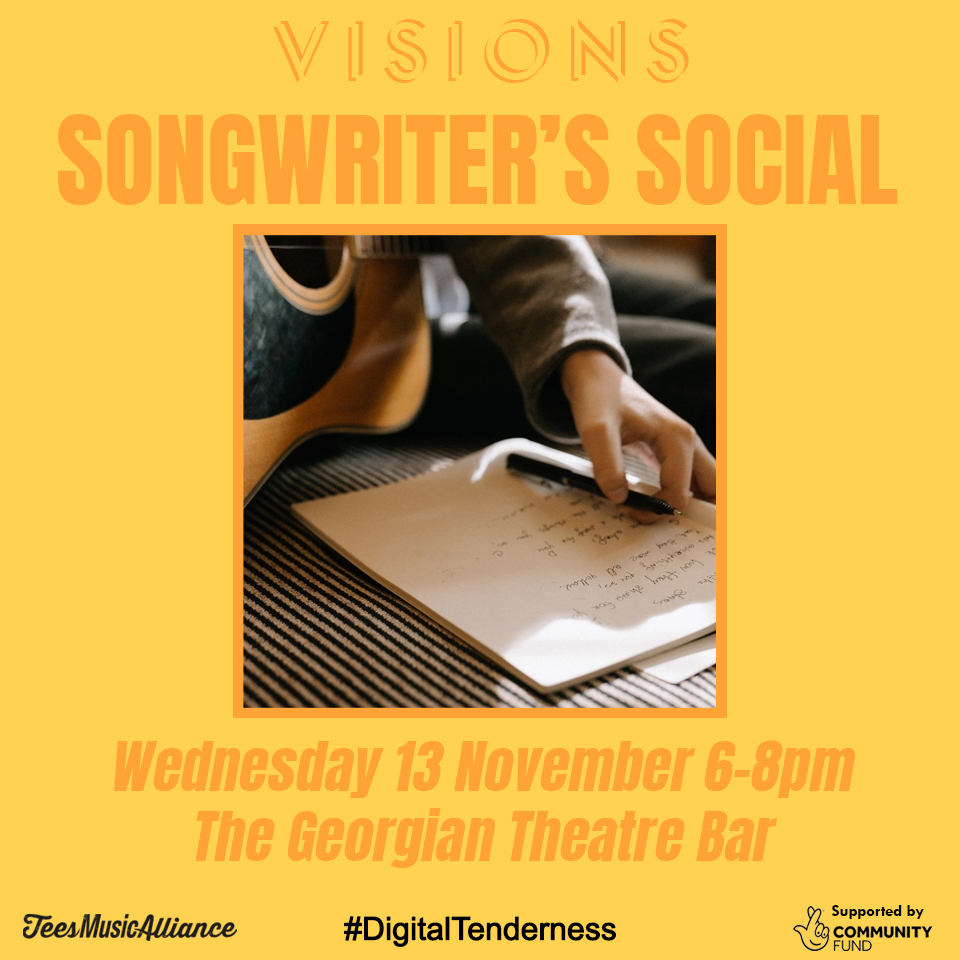 The Georgian Theatre (@georgian_stcktn) on Twitter photo Wednesday 13th November (6-8pm) - Visions: Songwriterās Social w/ <a href="/jodienic_music/">Jodie Nicholson</a>
Chat about songwriting processes, share demos, perform āwork-in-progressā tracks, and collaborate with others on new material.
Open to all / free pizza & pop.
RSVP: facebook.com/events/4144475⦠Wednesday 13th November (6-8pm) - Visions: Songwriterās Social w/ <a href="/jodienic_music/">Jodie Nicholson</a>
Chat about songwriting processes, share demos, perform āwork-in-progressā tracks, and collaborate with others on new material.
Open to all / free pizza & pop.
RSVP: facebook.com/events/4144475ā¦