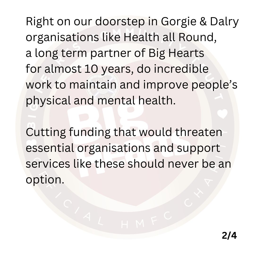 bighearts's tweet photo. "The value the charity sector brings to our local communities should never be in doubt."

⬇️Big Hearts' statement on the EIJB funding cuts. https://t.co/jKl9xENkoz