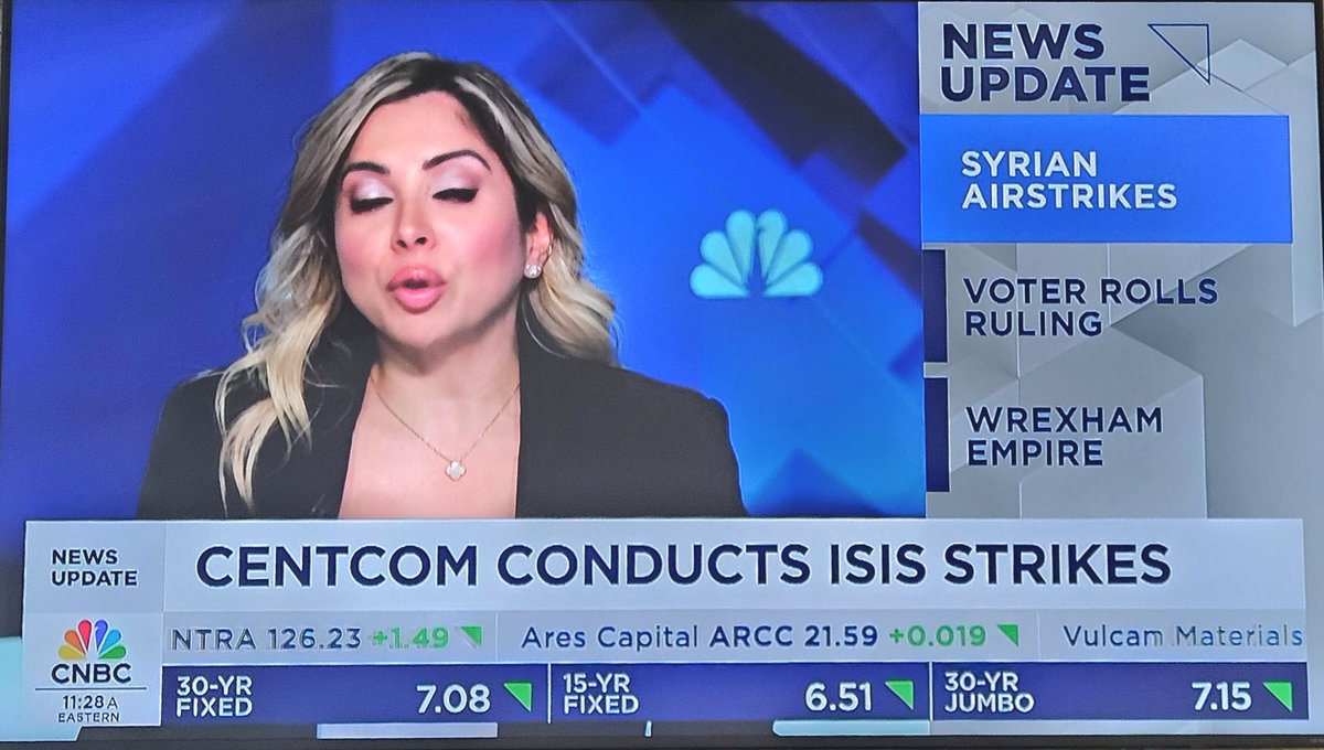 Today, CNBC is reporting average mortgage rates nationally across the bottom of the screen. New York will be on the high side of the averages. Includes consumers who paid points. A one-time upfront interest payment to buy down the rate.  October 30th, 2024