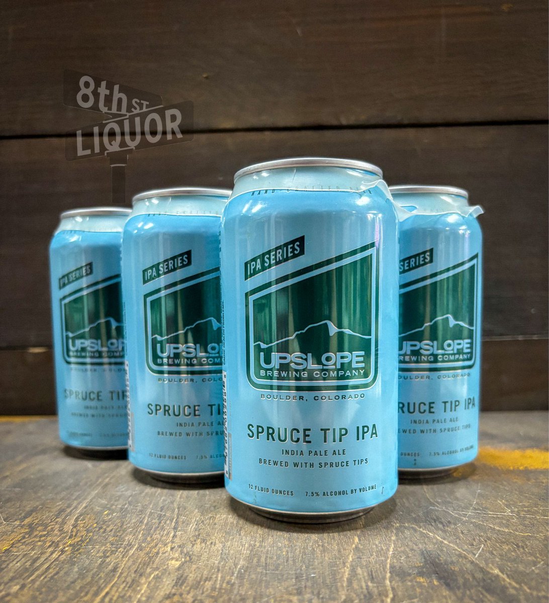 8thStreetLiquor's tweet image. Upslope Brewing Company Spruce Tip IPA is back‼️

Make sure to get yours while they&apos;re in stock.

#Upslope #SpruceTip #8thStreetLiquor #WhereGoodTimesStart