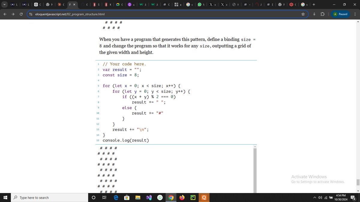 TayAfolabi's tweet image. I think reading does it better. Yeah

#eloquentjavascript
