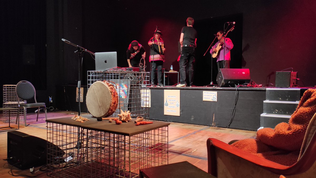 Un encuentro muy bonito con la diáspora andina a través de la resistencia con un culto a los antepasados. Gracias por tu voz, tu fragilidad y generosidad artística <a href="/julietteerobles/">Juliette Robles</a>