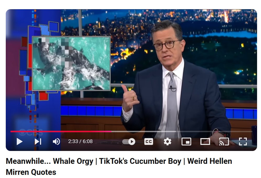 #rightwhale Surface Active Groups making on Late Show?

<a href="/StephenAtHome/">Stephen Colbert</a> <a href="/colbertlateshow/">The Late Show</a>:

at 1:52.

youtu.be/X4N4_8svsks?si…