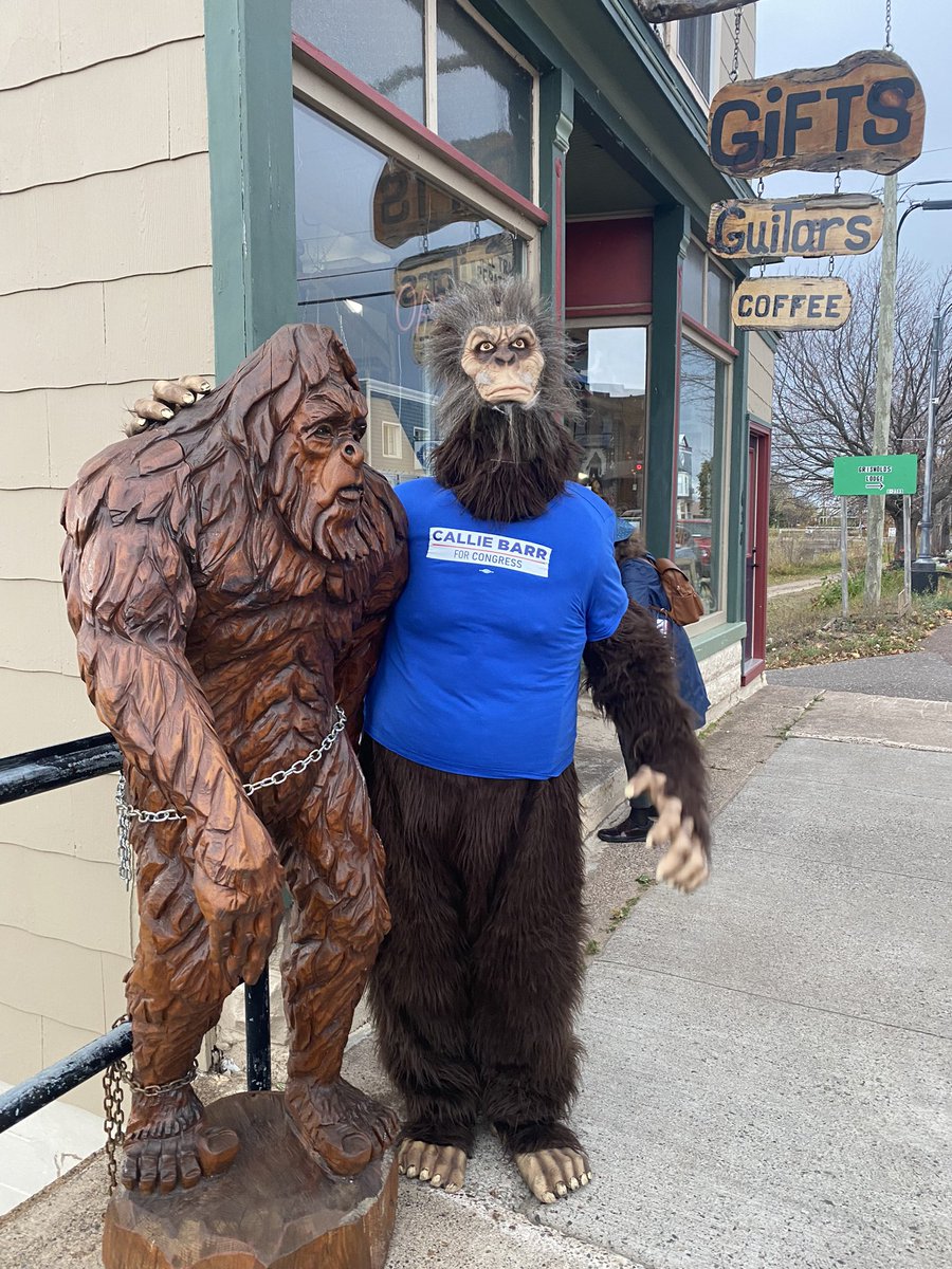 CallieMBarr's tweet image. Big district, best people. I love all of it. I’ll show up for us. Ontonagon and Watersmeet (isn’t this where Bergman “lives”??) - #whereyouatjack? #MI01 #Callie4Congress #showingupmatters❤️