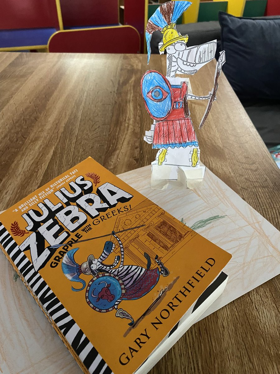 My history loving boy enjoyed this so much he felt he had to bring Julius to life. He came up with lots of other adventures for him to go on as well. Thanks for the laughs <a href="/gnorthfield/">Gary Northfield</a>