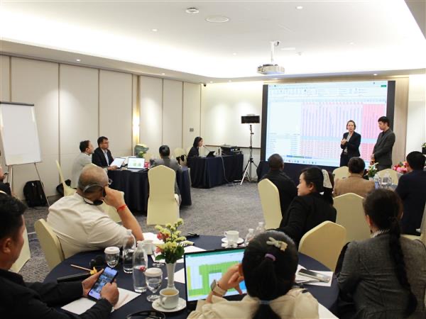 UNOSAT's tweet photo. Together with stakeholders in Lao PDR &amp; Timor-Leste, we dove deep into the functionalities of the Risk &amp; Vulnerability Mapping Dashboard, developed in partnership with @FAOAsiaPacific! 

With their insights, we aim to make the tool more robust to support resilient agriculture. https://t.co/a9zd1q9QHR