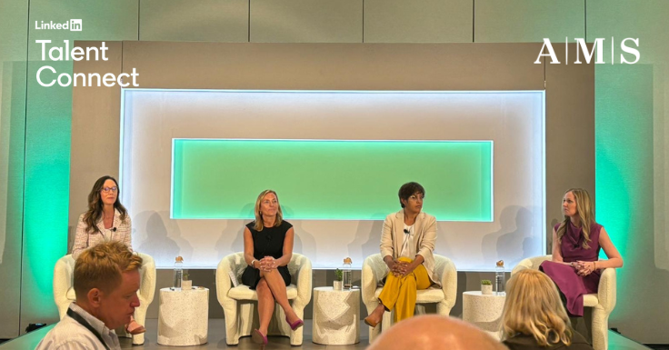 WeAreAMS's tweet photo. At @LinkedIn Talent Connect Summit in Arizona, Janet Mertens, AMS Managing Director of Data, Insights & Analytics took part in two panel sessions, titled: "How hiring teams are using LinkedIn to address their biggest challenges“. #LinkedInTalentConnect #TalentConnect https://t.co/LX1HI1adko