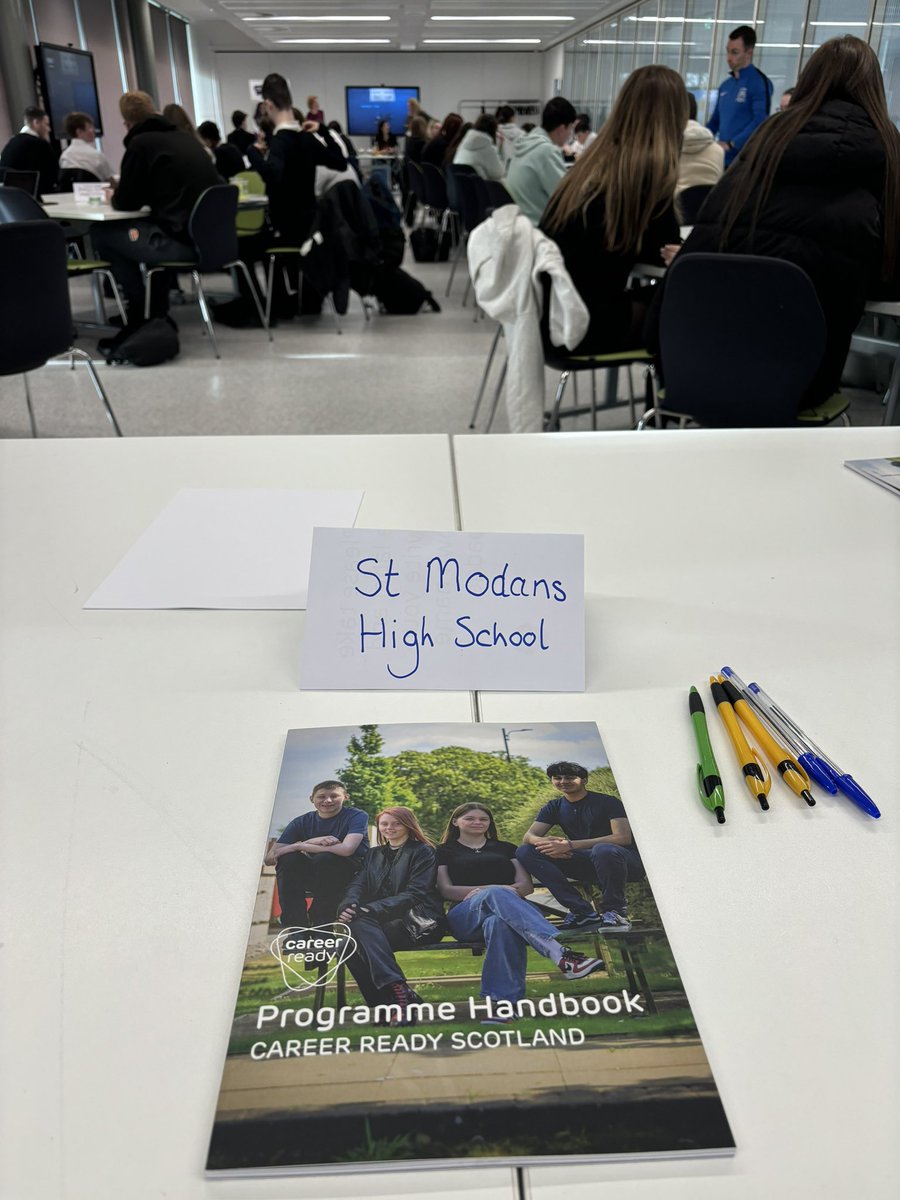 Career Ready 2024-26 kicked off today with Masterclass 1 at Forth Valley College! Very exciting times ahead 🤩