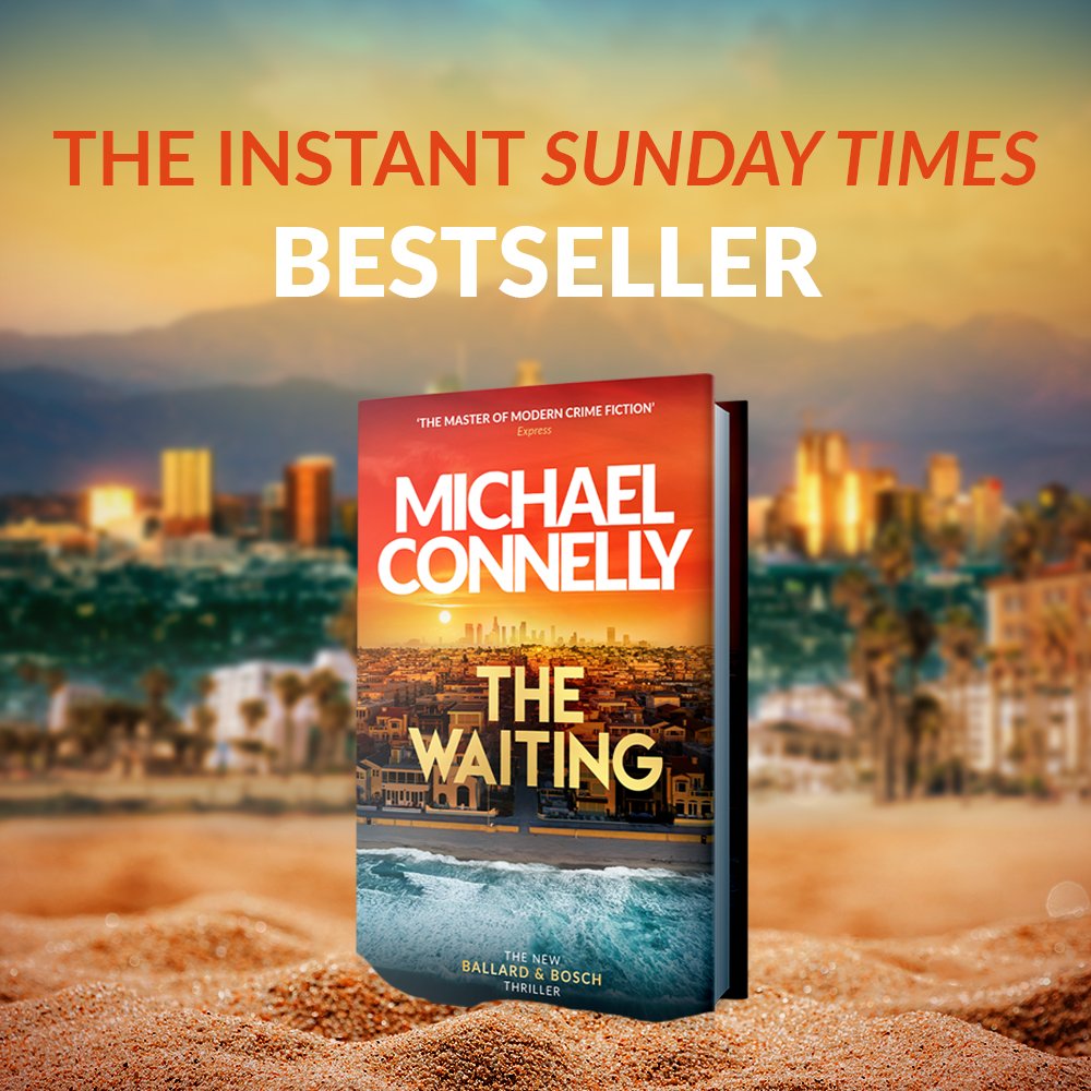 orionbooks's tweet photo. #TheWaiting rockets straight into the Sunday Times hardback fiction chart at number 4 🎉🎉 Huge congratulations, @ConnellyBooks!

Pick up your copy today: https://t.co/qmlRuwygnY https://t.co/ERVGXBTBrK