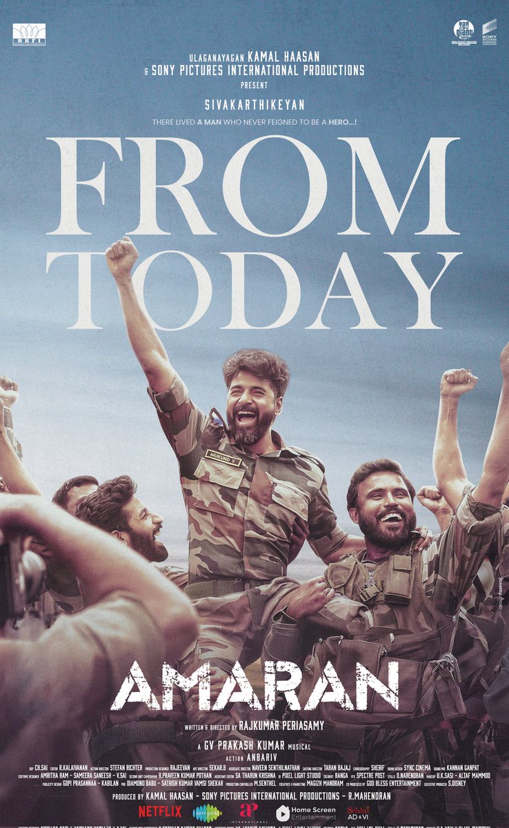 Fasinraj_Offcl's tweet image. Design For #Amaran ✨

There lived a Man who Never Feigned to be a HERO 🥷🏻

@Rajkumar_KP Padam🫂

The Bravery of Major Mukund Varadarajan ❤️‍🔥 #AmaranFDFS 

@Siva_Kartikeyan @AnandSkfc
@navneth @AllIndiaSKFC  
#Sivakarthikeyan | #PrinceSK

Hope u all like it,Drop ur feedbacks