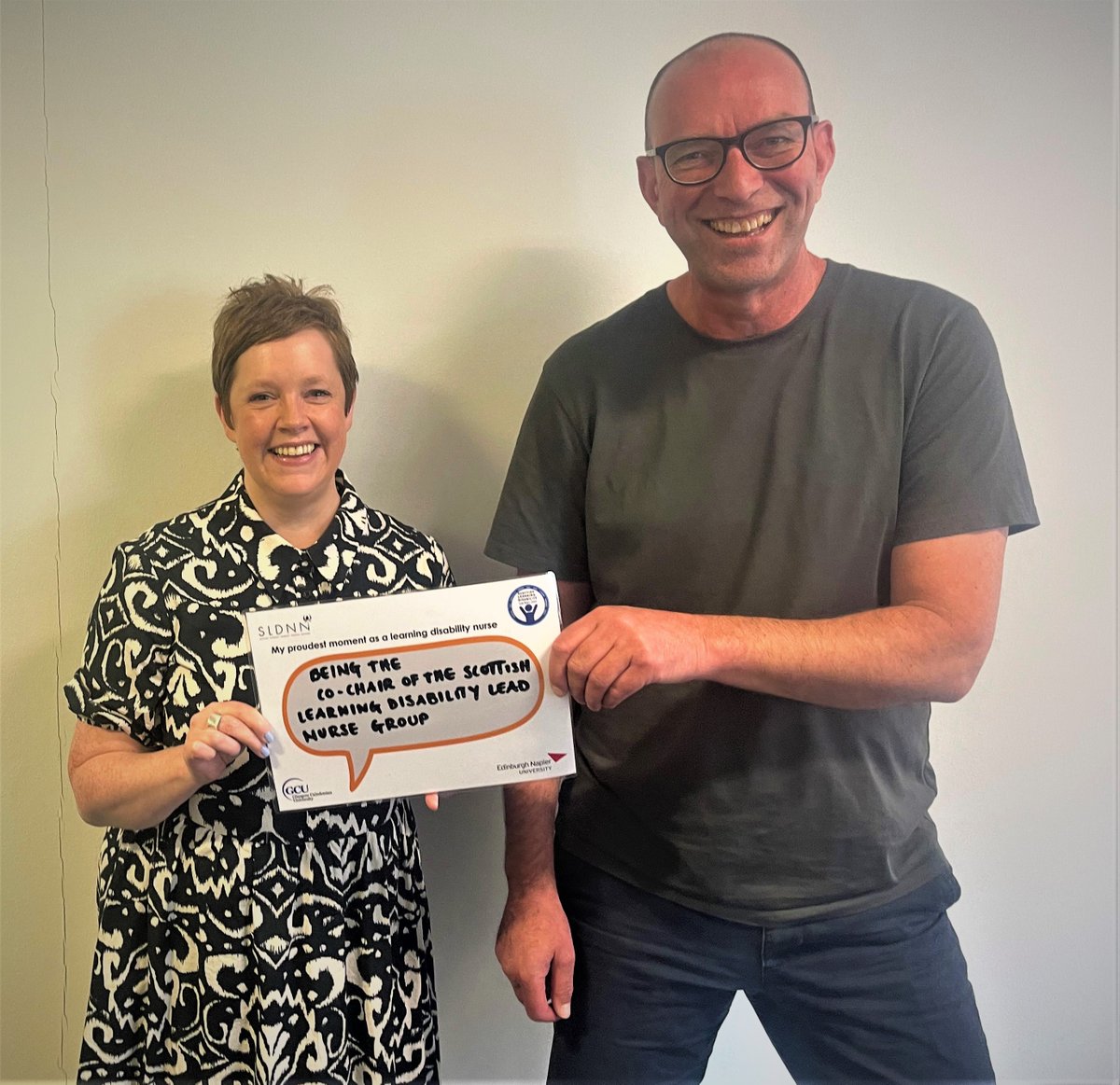 Scott Taylor (@scott_taylor70) on Twitter photo 🎯 Learning Disability Nurse Day 🎯
Very proud to be the Co-Chair with <a href="/KerryLDNurse93/">Kerry Anderson QN</a> of the Scottish Learning Disability Lead Nurse Group, working with amazing colleagues to improve the health of people with learning disability. And having a wee bit of fun. #ChooseLDNursing 🎯 Learning Disability Nurse Day 🎯
Very proud to be the Co-Chair with <a href="/KerryLDNurse93/">Kerry Anderson QN</a> of the Scottish Learning Disability Lead Nurse Group, working with amazing colleagues to improve the health of people with learning disability. And having a wee bit of fun. #ChooseLDNursing