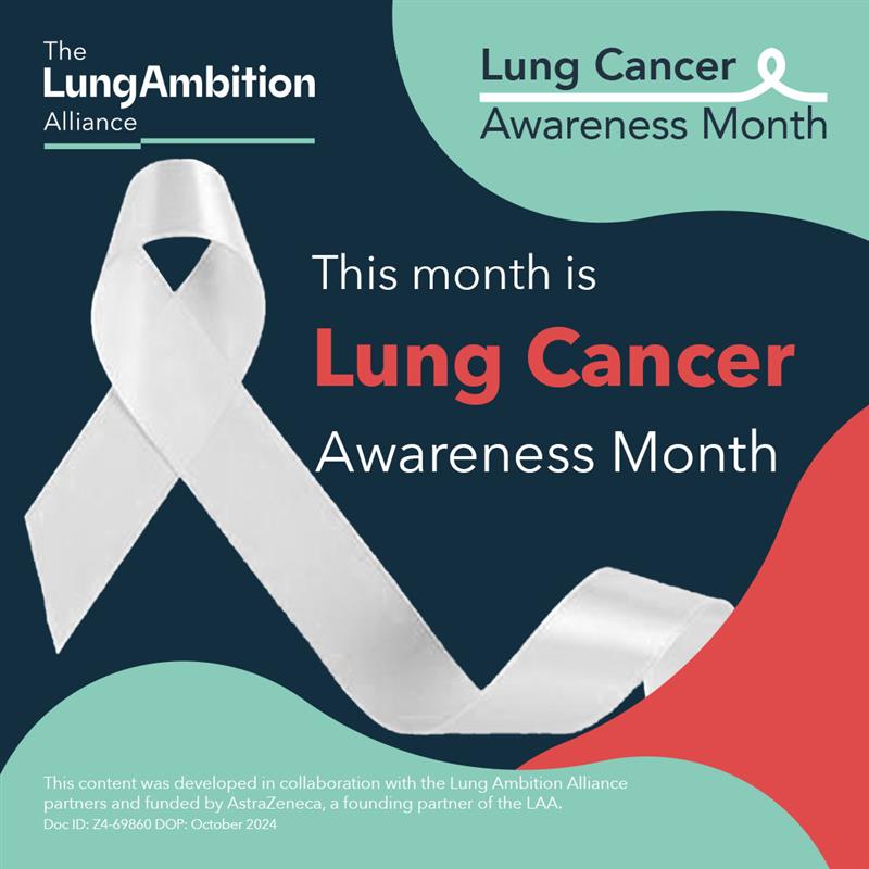 This #LungCancerAwarenessMonth, help save lives by raising awareness about the disease and early detection. Every share matters!

#LungCancer #EarlyDetection #Hope