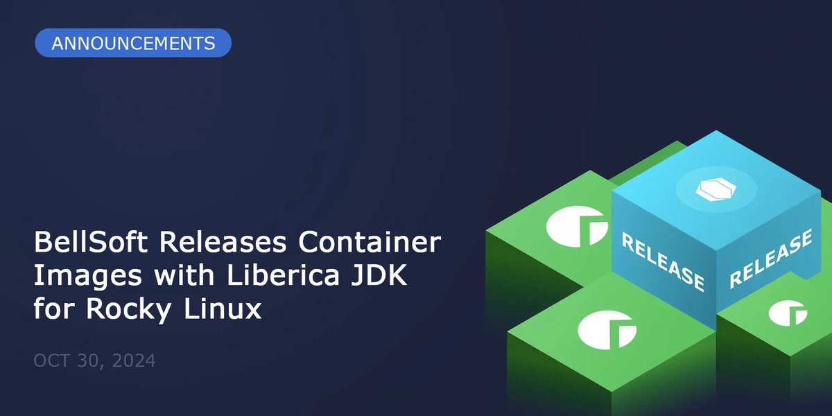 bellsoftware's tweet image. 🔄 UPDATE: #LibericaJDK container images are now available for @rocky_linux! With #CentOS Stream 8 reaching its end of life, our CentOS-based images are now deprecated. We recommend switching to a compatible Rocky Linux base image for continued support and reliability.…