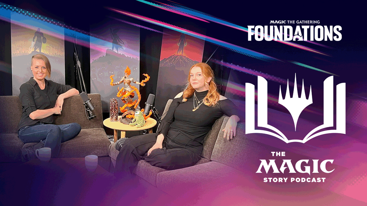 Magic: The Gathering Foundations showcases many planes and characters of the Multiverse. 

On this special episode of #MagicStoryPodcast, Harless and Natalie 
discuss the five marquee Planeswalkers of #MTGFoundations!

Watch the full episode on YouTube youtube.com/watch?v=j77VsQ…