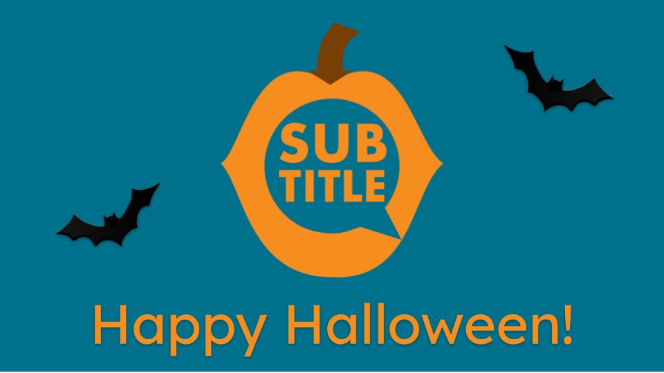 Boo!👻Happy Halloween from Subtitle.
mailchi.mp/f8898dfacbb6/t…