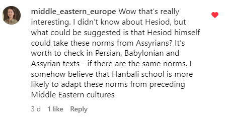 Abbasid History Podcast (@abbasidhistory) on Twitter photo Anyone <a href="/ClassicsAcademy/">Helen McVeigh</a> et al able to provide insight into this enquiry about water leftover from a secluded female's ritual ablutions being no longer purifying for a male? Please RT.
#AncientGreece #ClassicalStudies #Classics #Assyrian #Persian #Babylonian Anyone <a href="/ClassicsAcademy/">Helen McVeigh</a> et al able to provide insight into this enquiry about water leftover from a secluded female's ritual ablutions being no longer purifying for a male? Please RT.
#AncientGreece #ClassicalStudies #Classics #Assyrian #Persian #Babylonian