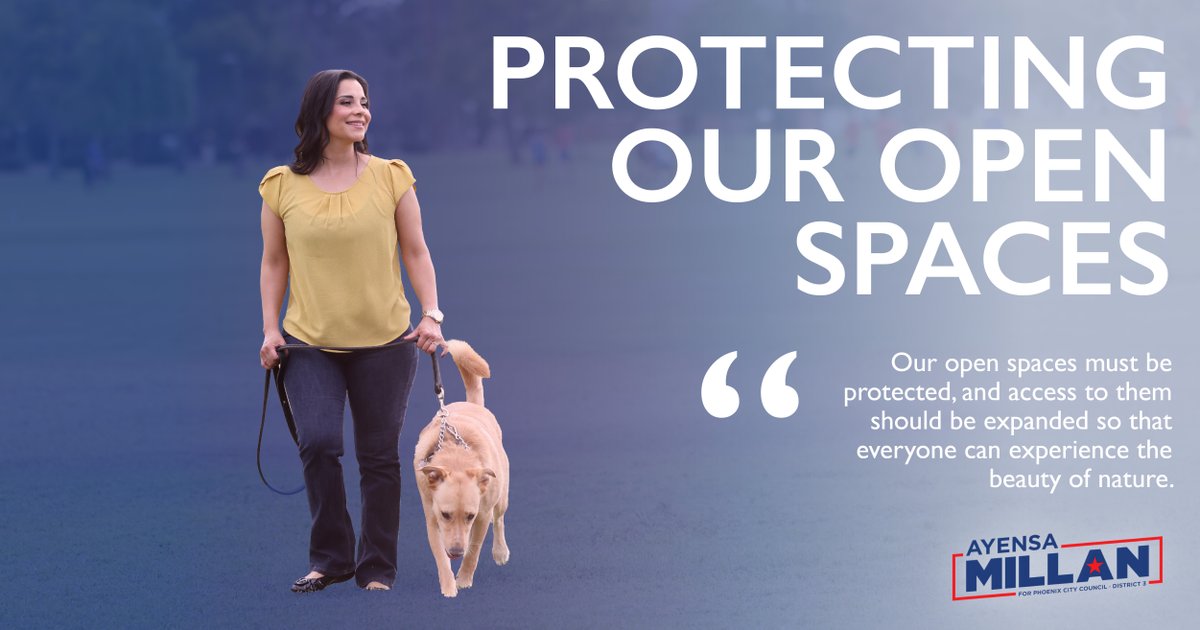 Our open spaces must be protected &amp; access to them should be expanded so that everyone can experience the beauty of nature. As a candidate for City Council, I pledge to work with residents, businesses &amp; community leaders to maintain &amp; increase accessibility for our open spaces.