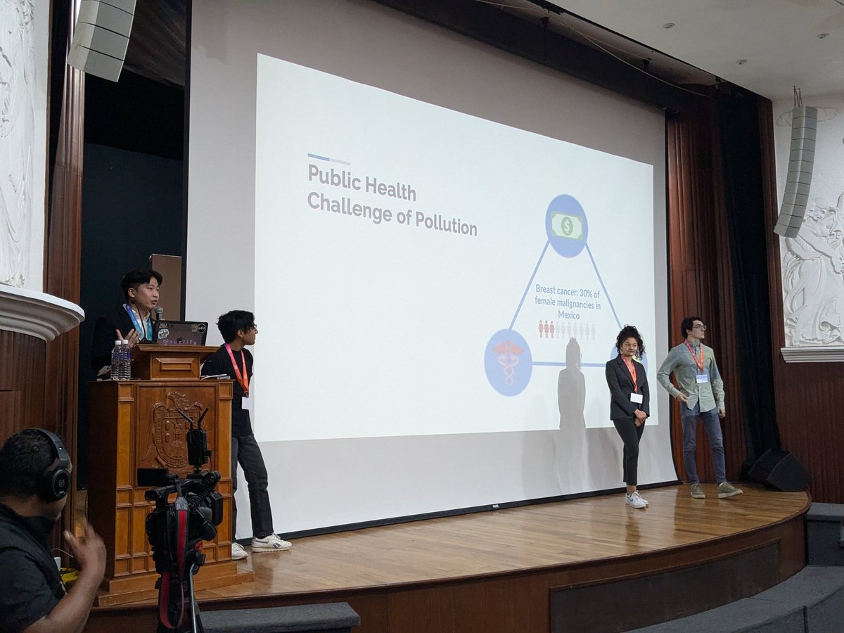 EAAMO_ORG's tweet photo. First up, Team ALMA 💝! Presenting are a team of undergraduate researchers from @Harvard who propose a holistic, community-centered approach, addressing gaps in education, access, and support for early detection in underserved areas. 💡 https://t.co/RcEkF6u4q9