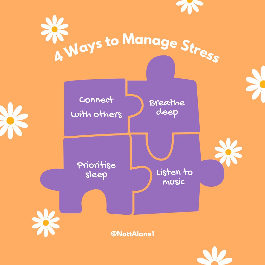 🧩Each puzzle piece represents a way to reduce stress and improve wellbeing. 

Reminding children and young people of these will build a foundation for them to add to.

To celebrate International #StressAwarenessWeek, comment what you find helpful to reduce stress. 👇