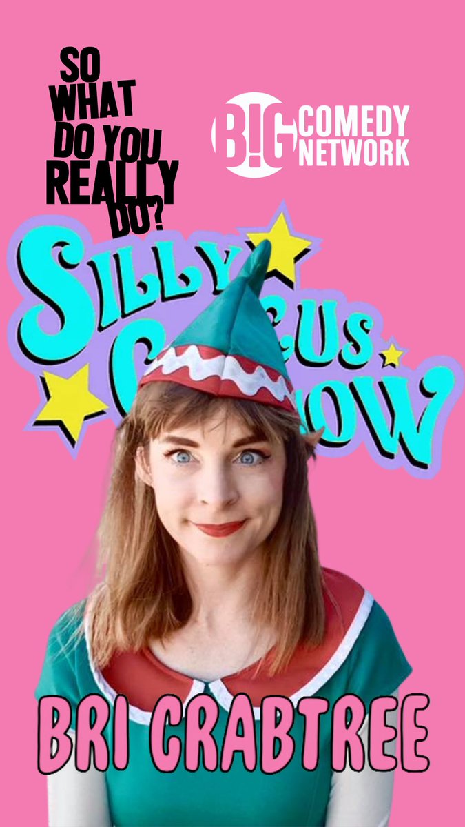 DeadairDennis's tweet photo. Kids. Adults. It’s all the same, right? 

Listen to my interview with Bri Crabtree of the Silly Circus Show to find out the difference. Find “So, What Do You Really Do?” on the @ilovebigcomedy. https://t.co/WxsKs59Qpm