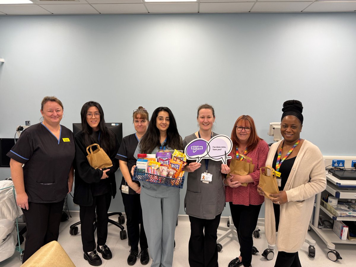 gloshospitals's tweet photo. Congratulations to the Neurophysiology/Neurology Lead Nurses who are this week's hamper winners for having the highest staff survey response rate over the last week! 👏

STAFF | To fill in your staff survey, search 'Picker' in your emails for your link. https://t.co/Fj1G8NzSVm
