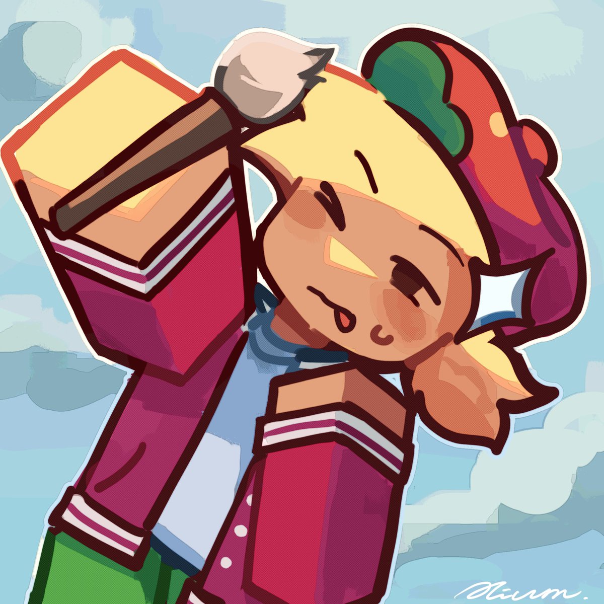 ThatsAlium's tweet image. silly gal!
#ReadySetDraw