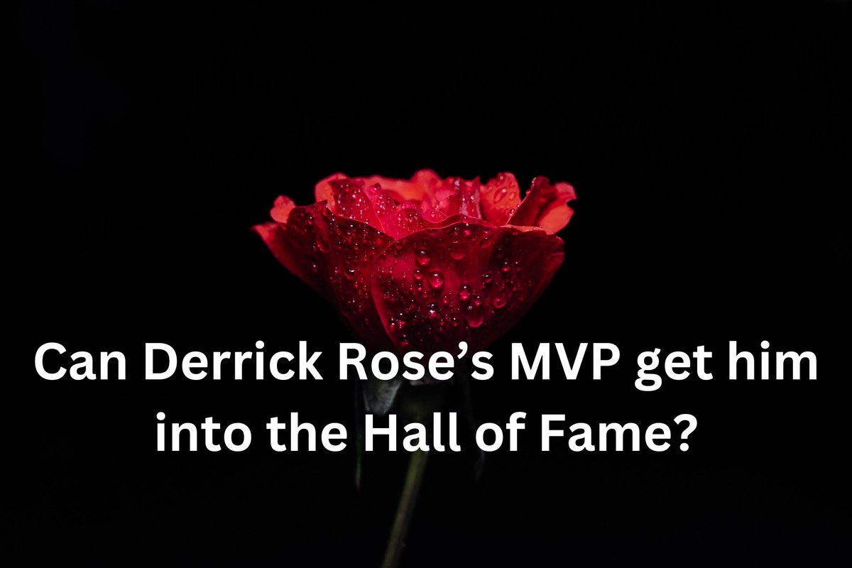 hoopstalkx's tweet image. Read our new blog post that evaluates Derrick Rose&apos;s career: MVP, All-Stars, injuries, etc. Also read on whether or not this was good enough for him to get into the Hall of Fame. Click link in bio! #nba #nbabasketball #nbablog #nbaarticle #halloffame #derrickrose #bulls #fyp