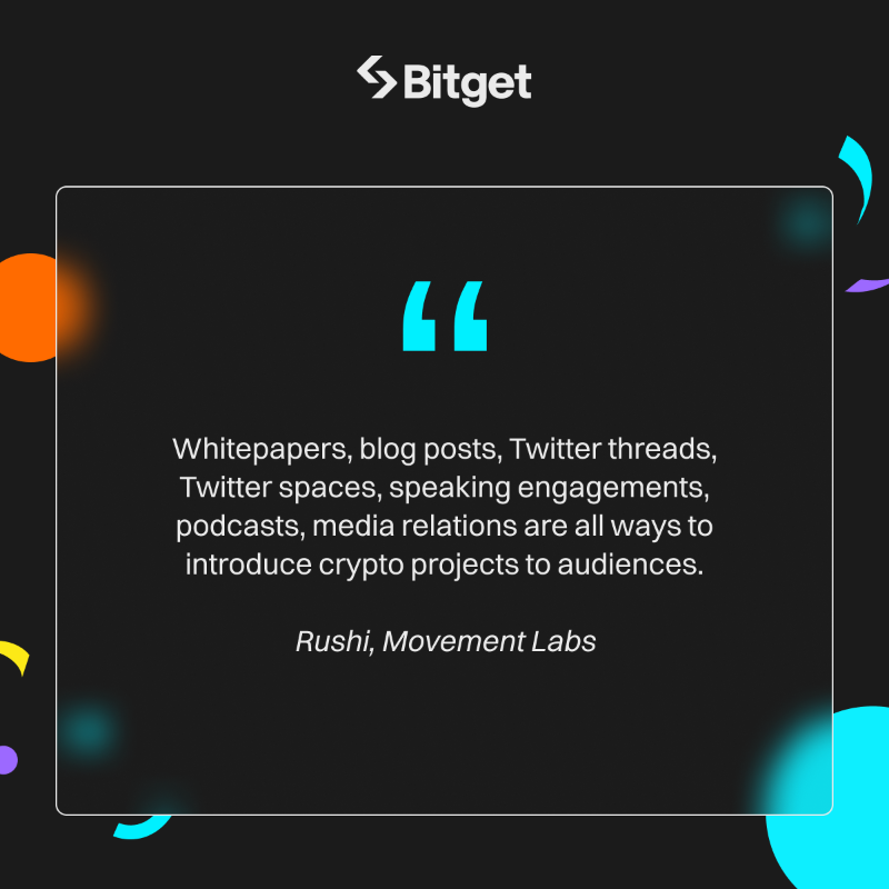 bitget's tweet photo. Why do projects still release whitepapers?

Swipe right to explore the perspectives of Rushi, Co-founder of @movementlabsxyz, Olivia, Ecosystem Lead of @StoryProtocol &amp; Emmanuel, Advisor of @mahojinAI👇

#WhyWhitePaper