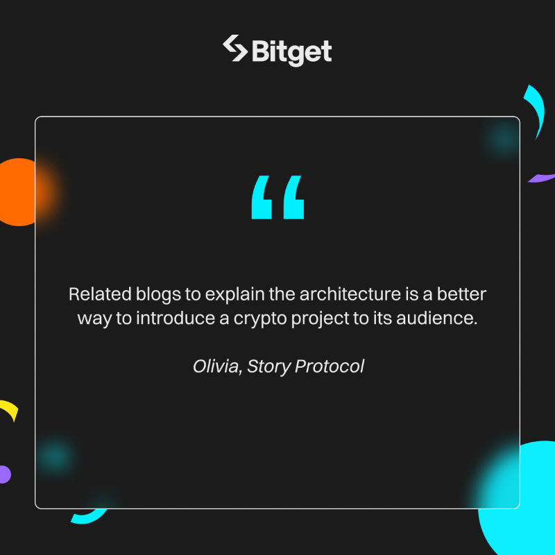 bitget's tweet photo. Why do projects still release whitepapers?

Swipe right to explore the perspectives of Rushi, Co-founder of @movementlabsxyz, Olivia, Ecosystem Lead of @StoryProtocol &amp; Emmanuel, Advisor of @mahojinAI👇

#WhyWhitePaper