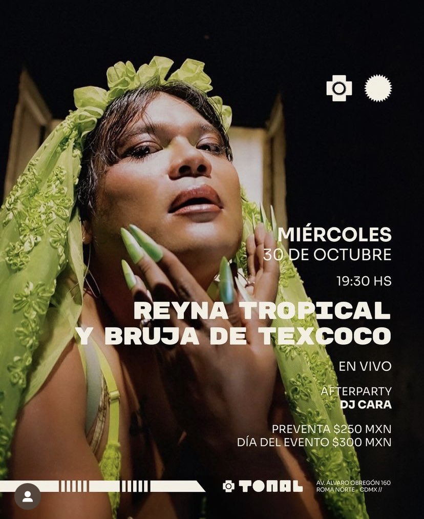 #PoderosoBrujo <a href="/brujadetexcoco/">LaBrujadeTexcoco</a>  
Ahí tvmos. …uja-de-texcoco-tonal-cdmx.boletia.com 🎫🎫🎫🎫🧙‍♀️