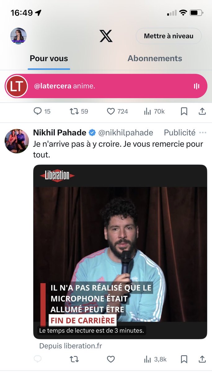 CharlottMeritan's tweet photo. Cette #arnaque pollue mon feed, vous l’avez aussi? Le post est un leurre, le compte n’a jamais posté ça et est inactif depuis 2012, l’article évidemment n’existe pas, un simple clic sur le post déclenche l’ouverture d’une page web, un malware sûrement. Cc ⁦@SignalArnaques⁩ https://t.co/33QsSqJXgX
