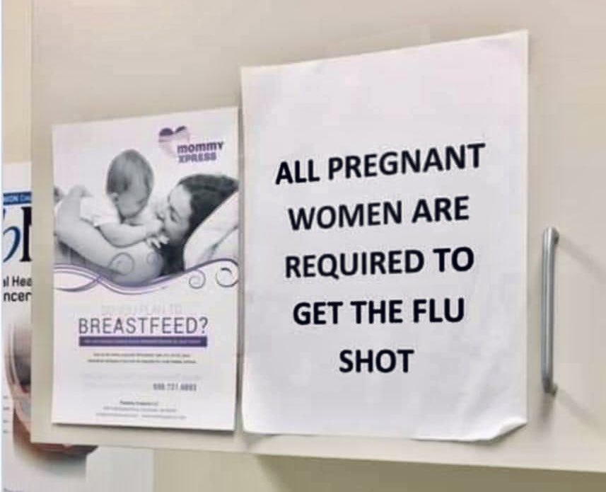 The MERCURY laden FLU VACCINE became a CDC recommendation after most mercury was removed from childhood vaccines in the early 2000s.

Why?

Because highly toxic mercury goes straight to the developing fetus and they needed a way to keep AUTISM rates from falling so mercury would