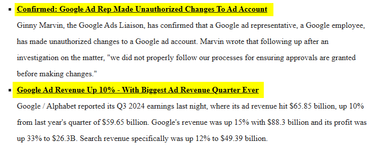 Having these article titles back-to-back is gold, <a href="/rustybrick/">Barry Schwartz</a>😉