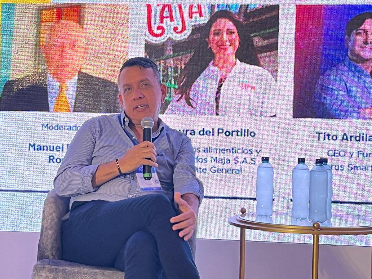 Camarabaq's tweet photo. @Col_Productiva 🗣️ Freddy Giraldo

“Estamos haciendo un plan de internacionalización con el aporte de la CCB, y la idea es seguir abriendo mercados” https://t.co/YggQAQ7AfD