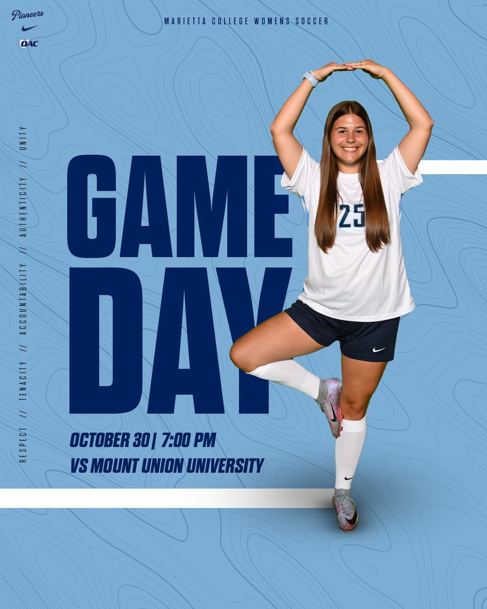 Marietta College Athletics (@mariettapioneer) on Twitter photo 🚨⚽️🚨⚽️🚨⚽️
<a href="/MC_WSoccer/">MC_WSoccer</a> hosts Mount Union tonight in their final home match of the season. Come out Marietta Field and cheer on the Pioneers! #PioNation #BringForthAPioneer #d3soc
⏰ 7 pm
🏟️ Marietta Field
📺 tinyurl.com/mws2e2wx
📊 tinyurl.com/yh5xt5hd 🚨⚽️🚨⚽️🚨⚽️
<a href="/MC_WSoccer/">MC_WSoccer</a> hosts Mount Union tonight in their final home match of the season. Come out Marietta Field and cheer on the Pioneers! #PioNation #BringForthAPioneer #d3soc
⏰ 7 pm
🏟️ Marietta Field
📺 tinyurl.com/mws2e2wx
📊 tinyurl.com/yh5xt5hd