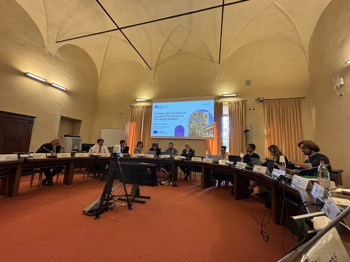 Iva Nenadic (@ivalitre) on Twitter photo How to measure complex phenomena in the digital society, such as #mediapluralism, #disinformation, #digitaleconomy? But how to measure complex phenomena that are also hidden - such as #corruption? Great workshop organised by <a href="/EUI_CMPF/">Centre for Media Pluralism and Media Freedom</a> within the <a href="/EUI_EU/">European University Institute</a> Widening Europe Programme How to measure complex phenomena in the digital society, such as #mediapluralism, #disinformation, #digitaleconomy? But how to measure complex phenomena that are also hidden - such as #corruption? Great workshop organised by <a href="/EUI_CMPF/">Centre for Media Pluralism and Media Freedom</a> within the <a href="/EUI_EU/">European University Institute</a> Widening Europe Programme