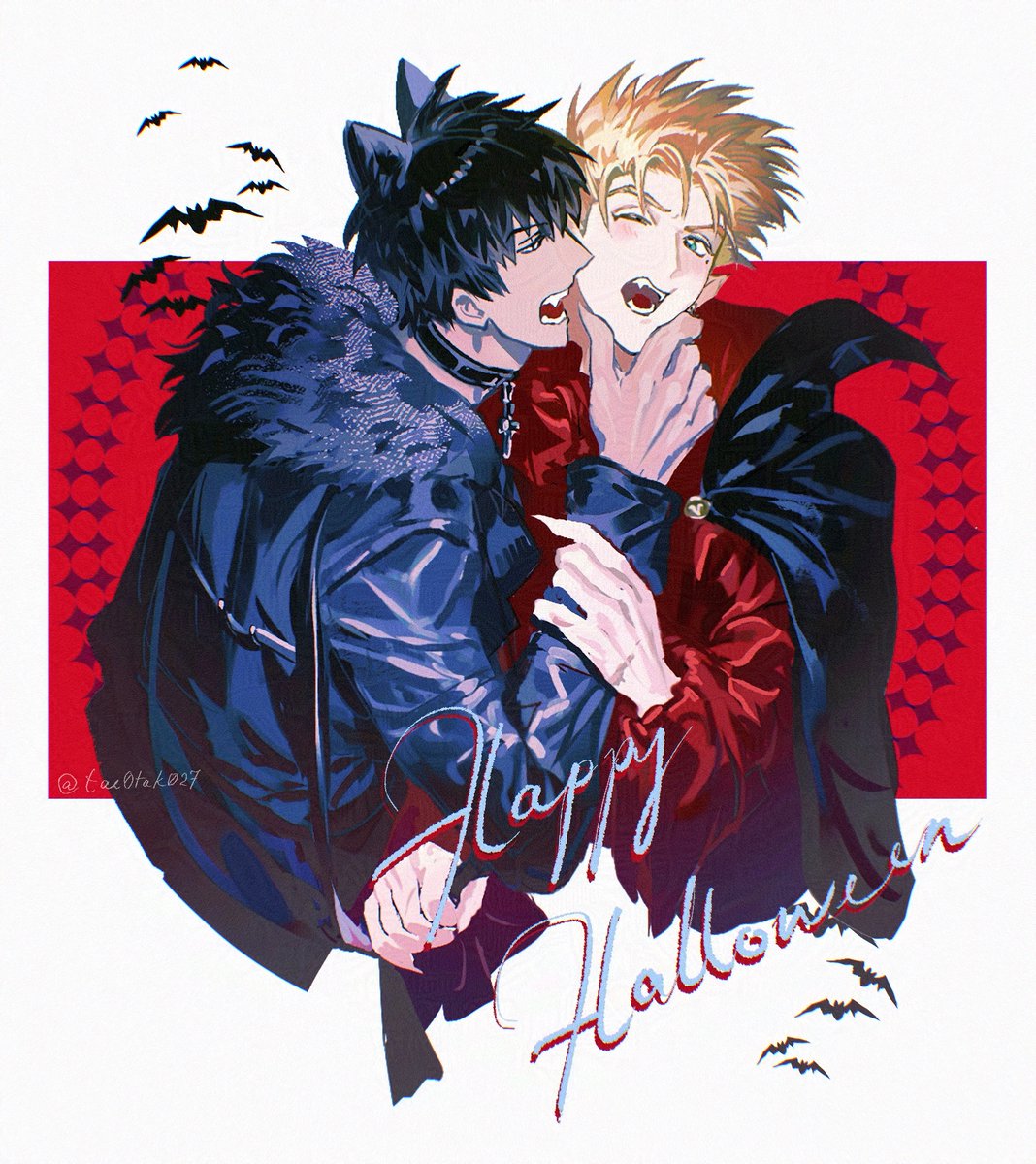 tac0tak027's tweet image. 👻Happy Halloween🎃
#ワンバケ_WV  #牧台